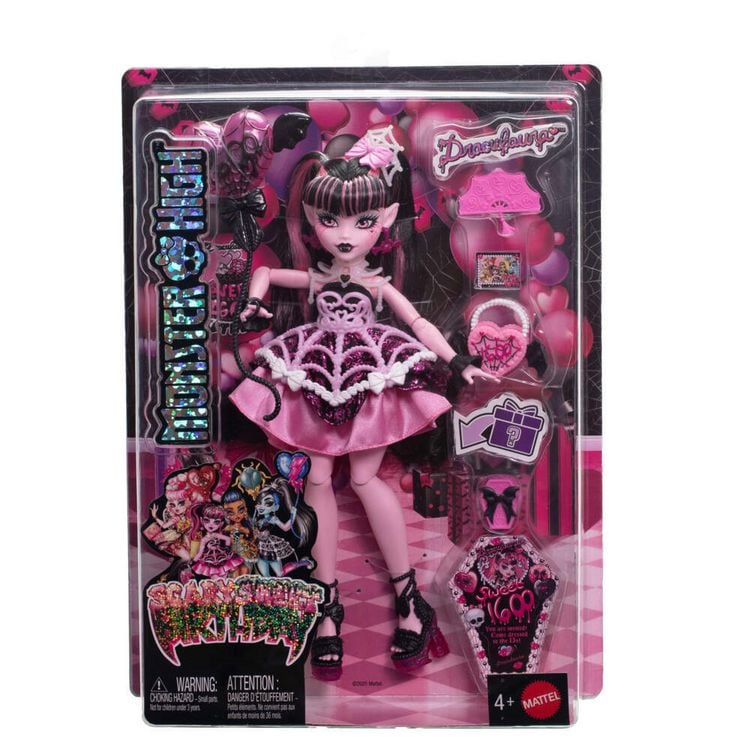 Produktbild: Monster High schaurig sch&ouml;ner Geburtstag Draculaura Puppe
