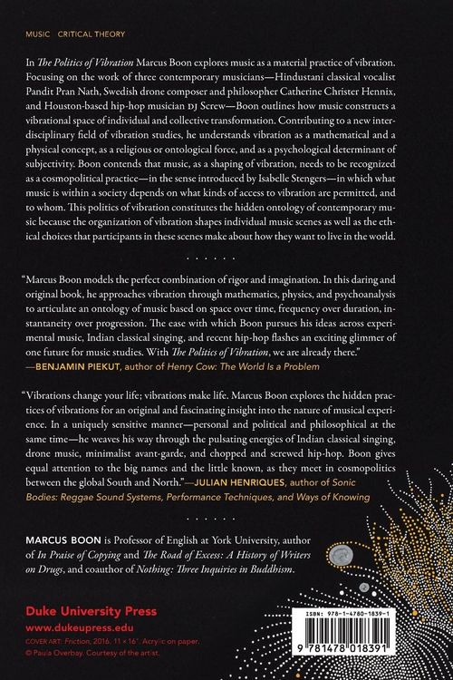 Produktbild: The Politics of Vibration