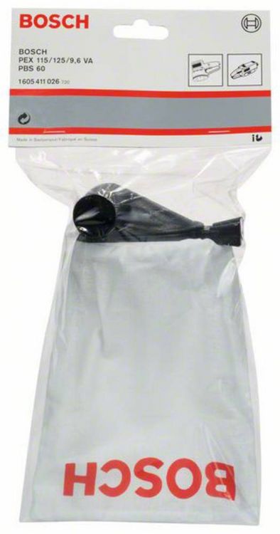 Produktbild: Staubbeutel, passend zu PEX 115 A / 125 AE, PBS 60 / 60 E Bosch Accessories 1605411026