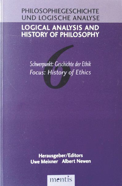 Produktbild: Schwerpunkt: Geschichte der Ethik / History of Ethics