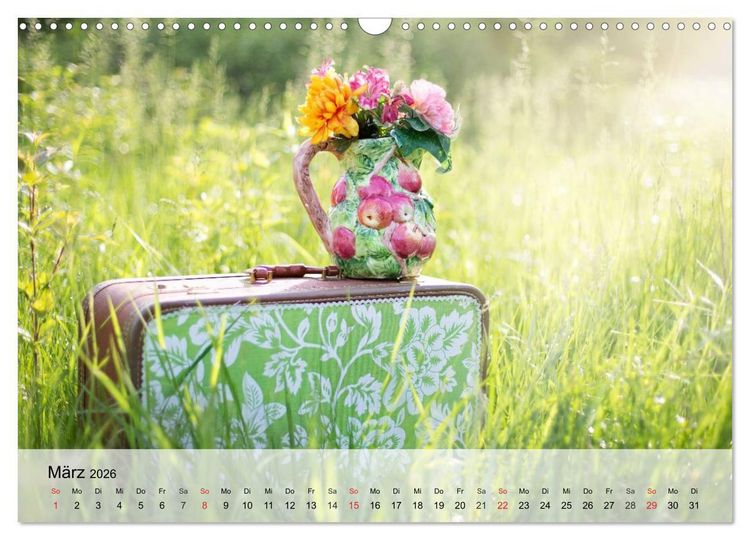 Produktbild: Landhaus-Romantik. Die Farben des Sommers (Wandkalender 2026 DIN A3 quer), CALVENDO Monatskalender