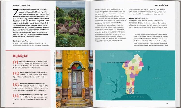 Produktbild: Lonely Planet Reisef&uuml;hrer Lonely Planet Best in Travel 2024