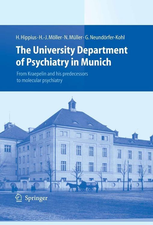 Produktbild: The University Department of Psychiatry in Munich