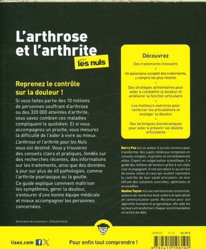 Produktbild: L'arthrose et l'arthrite pour les nuls