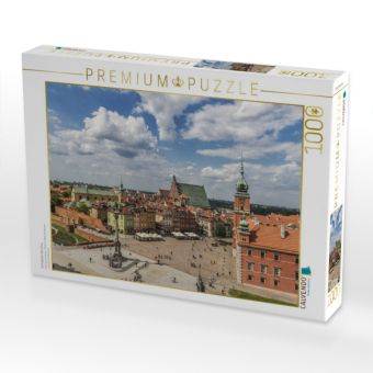 Produktbild: CALVENDO Puzzle Schlo&szlig;platz Warschau | 1000 Teile Lege-Gr&ouml;&szlig;e 64x48cm Foto-Puzzle f&uuml;r gl&uuml;ckliche Stunden