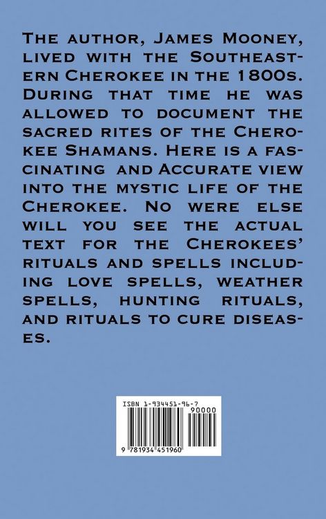 Produktbild: The Sacred Formulas of the Cherokees - Traditional Prayers, Healing Rituals, Sacred Songs, and Ceremonial Knowledge of the Cherokee People