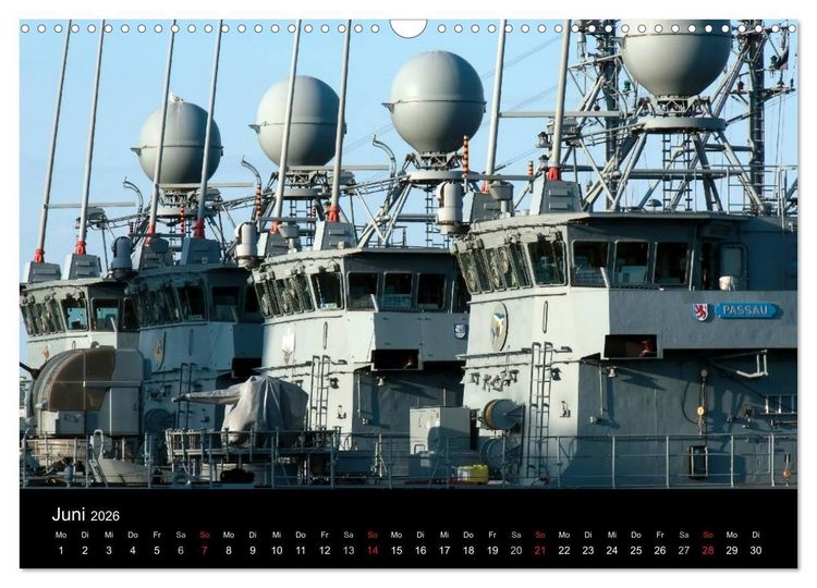 Produktbild: Marinest&uuml;tzpunkt Kiel (Wandkalender 2026 DIN A3 quer), CALVENDO Monatskalender