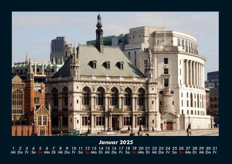 Produktbild: London 2025 Fotokalender DIN A4