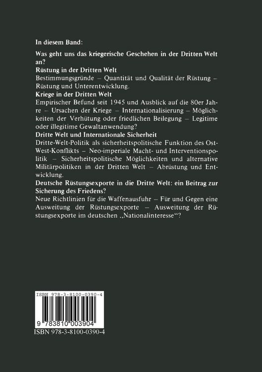 Produktbild: Kriege in der Dritten Welt
