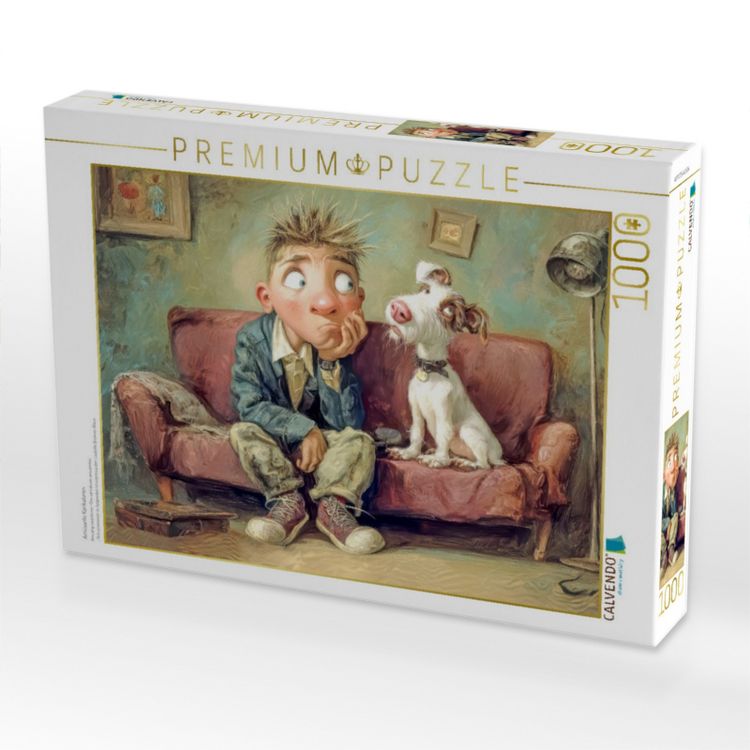 Produktbild: CALVENDO Puzzle Am&uuml;sante Karikaturen | 1000 Teile Lege-Gr&ouml;&szlig;e 64x48cm Foto-Puzzle f&uuml;r gl&uuml;ckliche Stunden