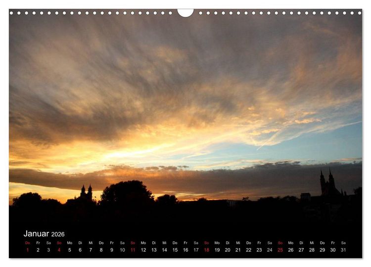 Produktbild: Wolken (Wandkalender 2026 DIN A3 quer), CALVENDO Monatskalender