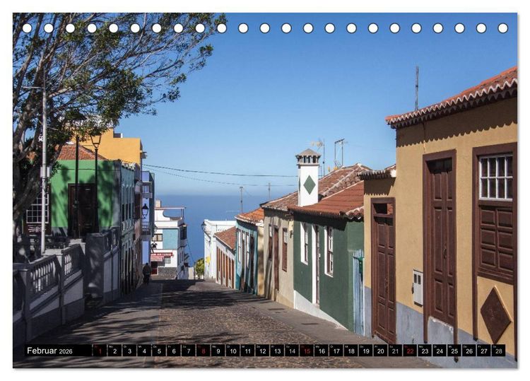 Produktbild: Faszinierendes La Palma (Tischkalender 2026 DIN A5 quer), CALVENDO Monatskalender