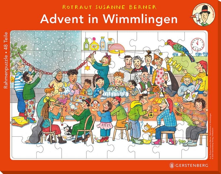 Produktbild: Rahmenpuzzle Advent in Wimmlingen