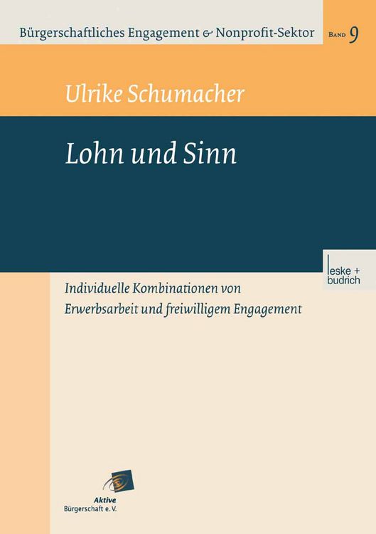 Produktbild: Lohn und Sinn