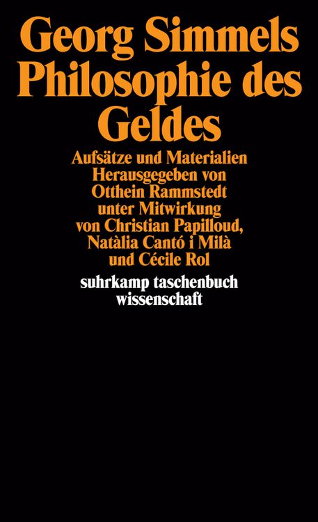 Produktbild: Georg Simmels ' Philosophie des Geldes'