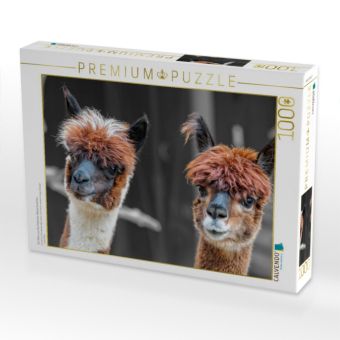 Produktbild: CALVENDO Puzzle Ein Motiv aus dem Kalender Alpaka Gesichter | 1000 Teile Lege-Gr&ouml;&szlig;e 64x48cm Foto-Puzzle f&uuml;r gl&uuml;ckliche Stunden