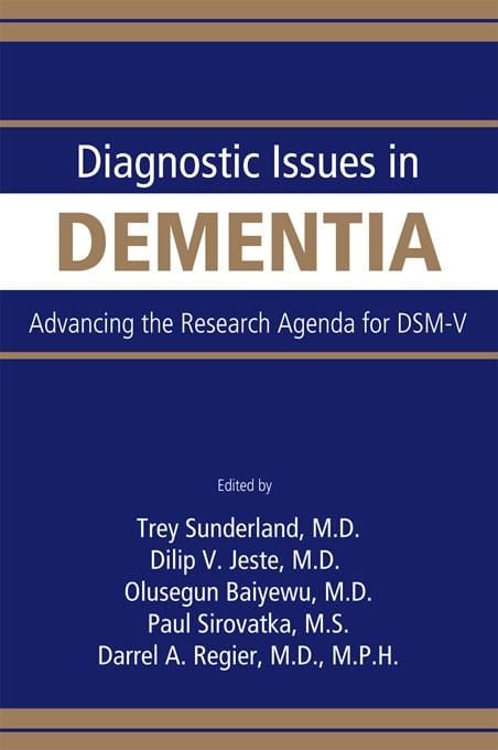 Produktbild: Diagnostic Issues in Dementia