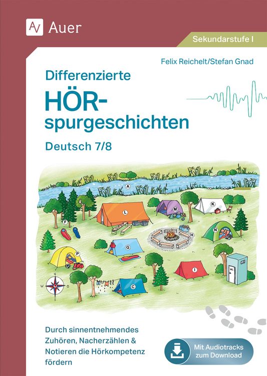 Produktbild: Differenzierte H&ouml;rspurgeschichten Deutsch 7-8