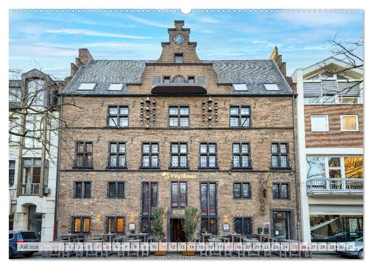 Produktbild: Neuss Impressionen (hochwertiger Premium Wandkalender 2026 DIN A2 quer), Kunstdruck in Hochglanz