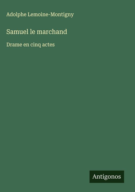 Produktbild: Samuel le marchand