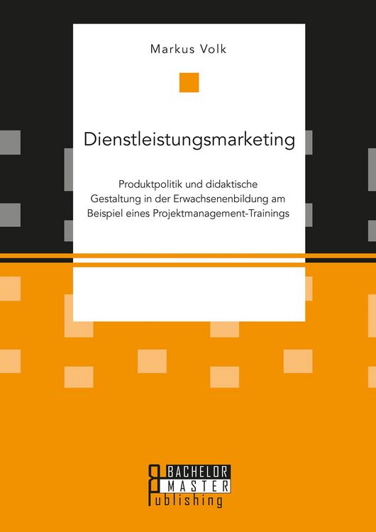 Produktbild: Dienstleistungsmarketing