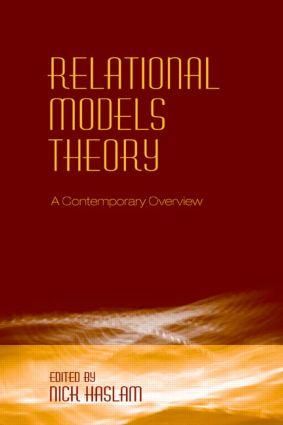 Produktbild: Relational Models Theory