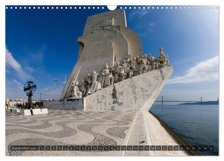 Produktbild: Lissabon &ndash; Portugals Metropole (Wandkalender 2026 DIN A3 quer), CALVENDO Monatskalender