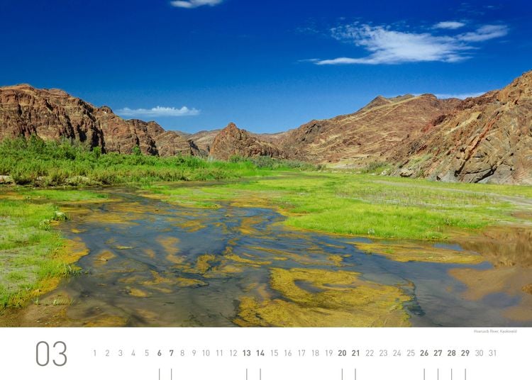 Produktbild: Namibia Exklusivkalender 2027