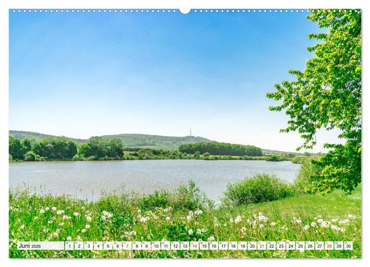 Produktbild: Unser Hesselberg (hochwertiger Premium Wandkalender 2026 DIN A2 quer), Kunstdruck in Hochglanz