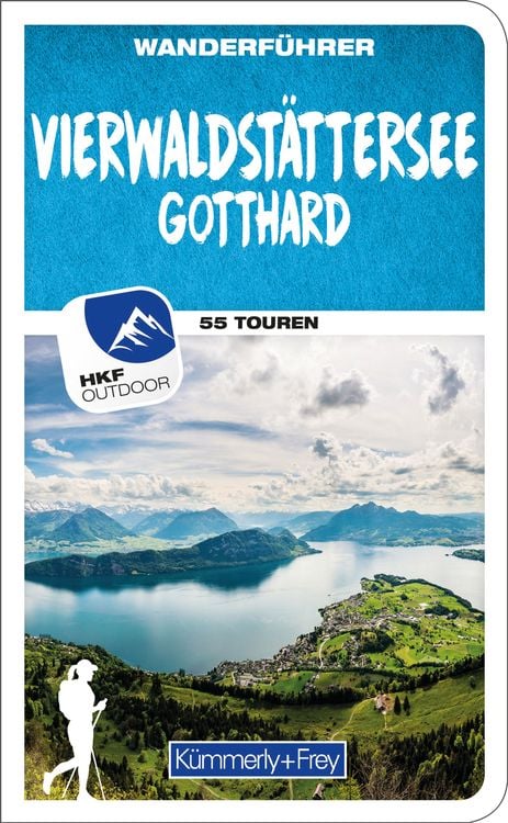 Produktbild: Kümmerly+Frey Wanderführer Vierwaldstättersee, Gotthard