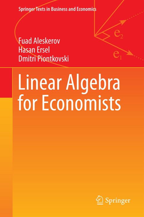 Produktbild: Linear Algebra for Economists