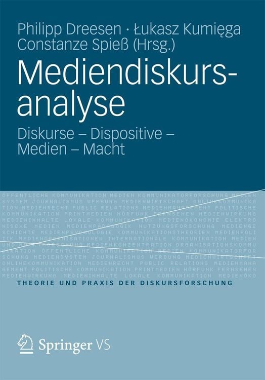 Produktbild: Mediendiskursanalyse
