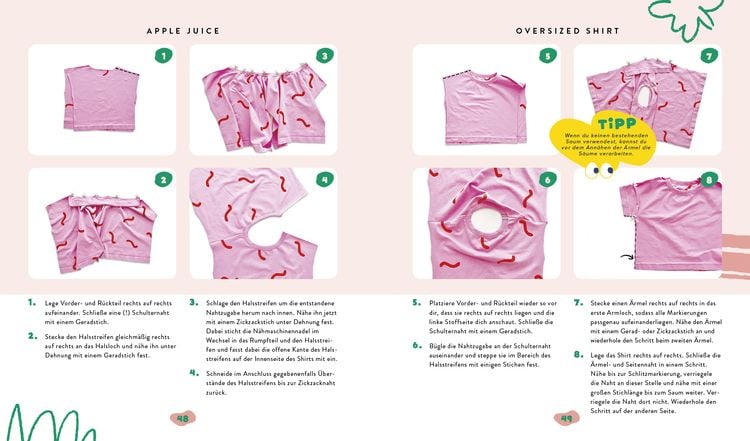 Produktbild: Fashion Fruits &ndash; N&auml;hen f&uuml;r Kids! 15 Teile, eine Kollektion: Sag Tsch&uuml;ss zur Fast Fashion!
