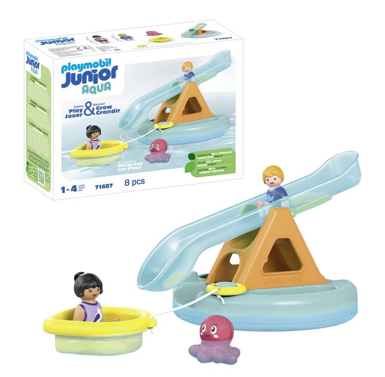 Produktbild: 71687 JUNIOR Badeinsel mit Wasserrutsche