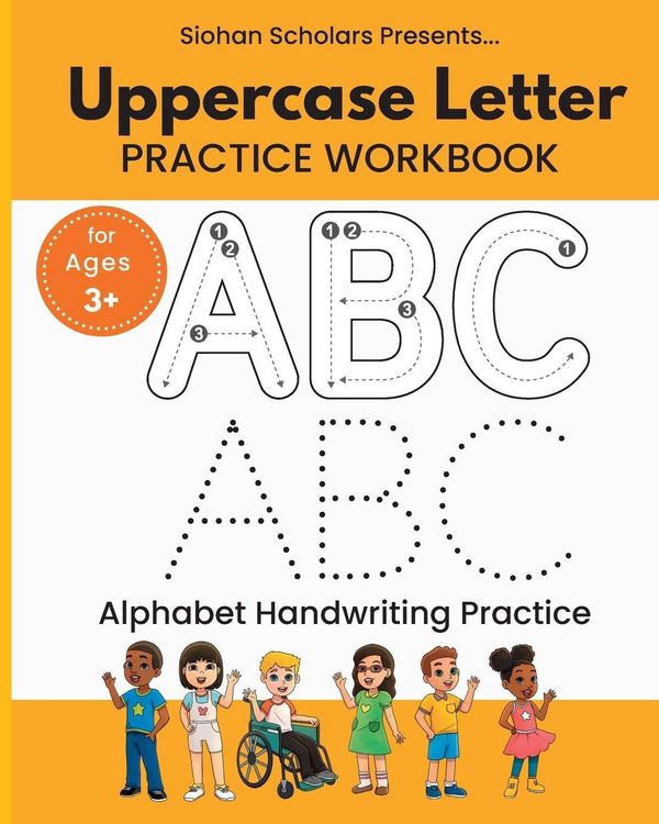 Produktbild: Uppercase Letter Tracing Workbook