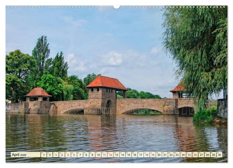 Produktbild: Leipzig - meine Stadt mit viel Herz (hochwertiger Premium Wandkalender 2026 DIN A2 quer), Kunstdruck in Hochglanz