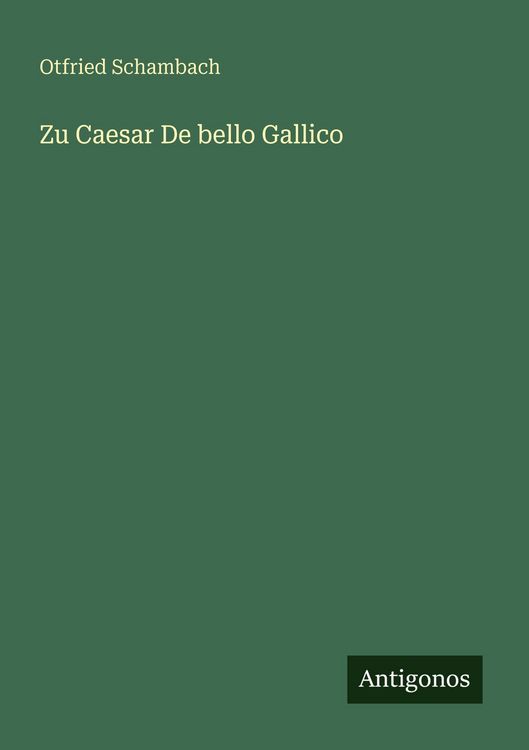 Produktbild: Zu Caesar De bello Gallico