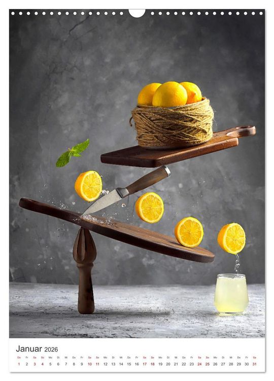 Produktbild: Kreative Drinks - erfrischend, schokoladig und fruchtig. (Wandkalender 2026 DIN A3 hoch), CALVENDO Monatskalender