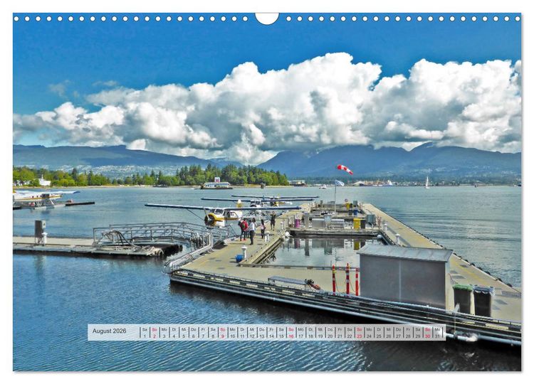 Produktbild: Vancouver Kanada 2026 (Wandkalender 2026 DIN A3 quer), CALVENDO Monatskalender