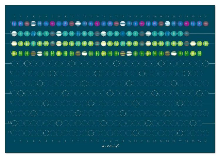 Produktbild: Une perle pour chaque jour (Calendrier de bureau 2026 DIN A5 vertical), CALVENDO calendrier mensuel