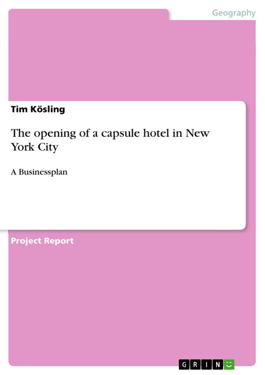 Produktbild: The opening of a capsule hotel in New York City