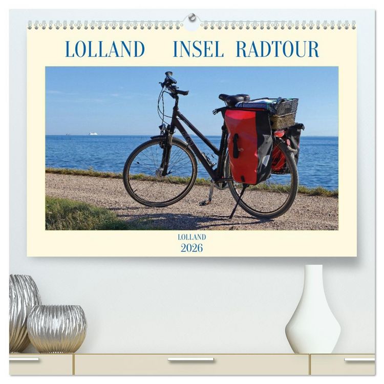 Produktbild: Lolland Insel Radtour = Projekt # 330 (hochwertiger Premium Wandkalender 2026 DIN A2 quer), Kunstdruck in Hochglanz