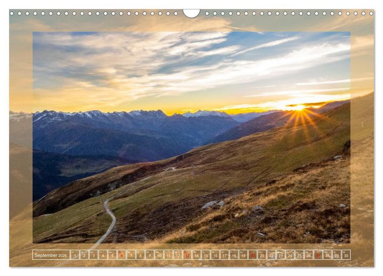 Produktbild: Wenn die Sonne erwacht und untergeht (Wandkalender 2026 DIN A3 quer), CALVENDO Monatskalender