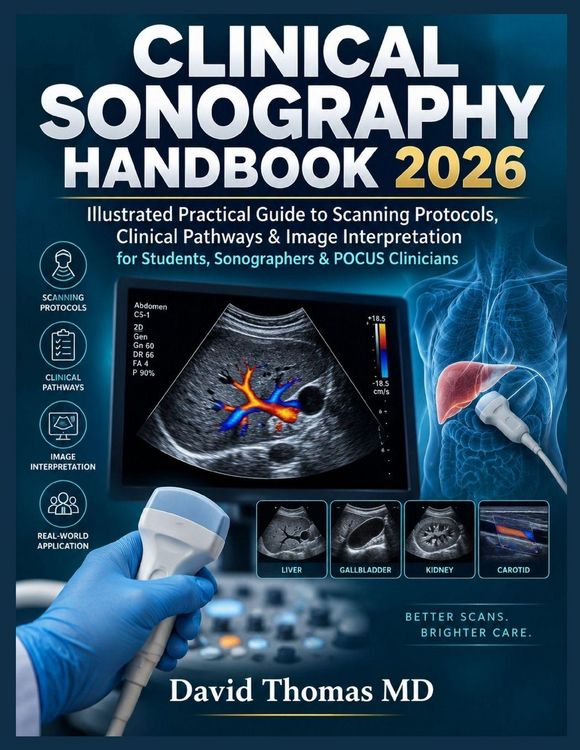Produktbild: Clinical Sonography Handbook 2026