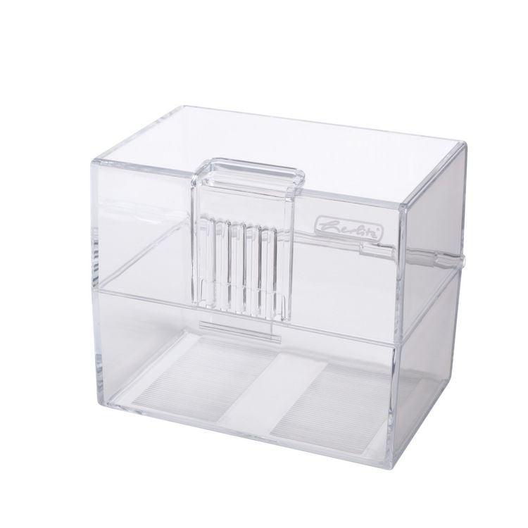 Produktbild: Herlitz Karteikasten A8 transparent