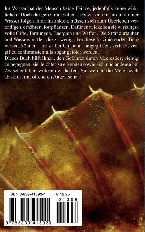 Produktbild: Gefahren durch Meerestiere