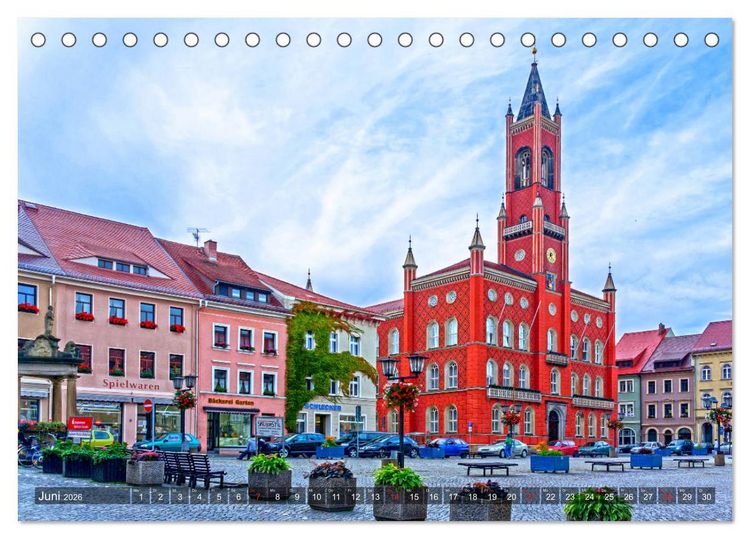 Produktbild: Unterwegs in Kamenz (Tischkalender 2026 DIN A5 quer), CALVENDO Monatskalender