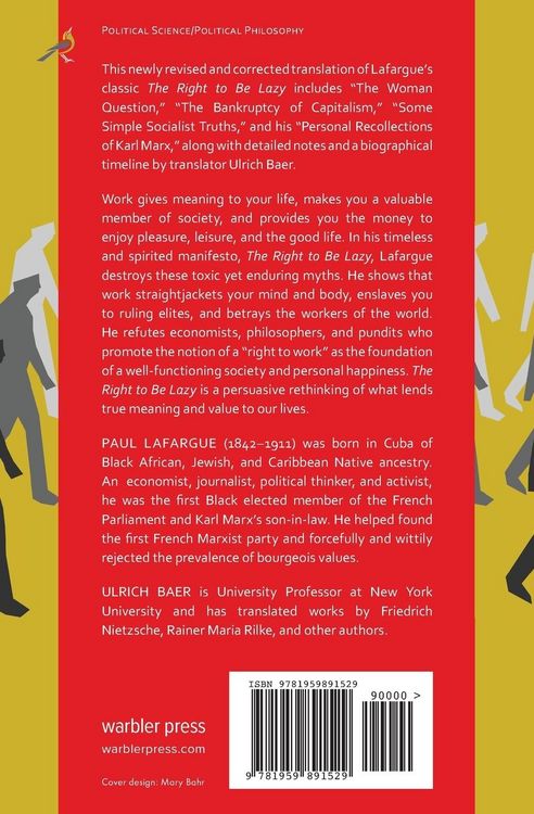 Produktbild: The Right to Be Lazy and Other Essays (Warbler Classics Annotated Edition)
