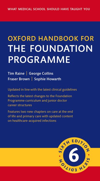 Produktbild: Oxford Handbook for the Foundation Programme