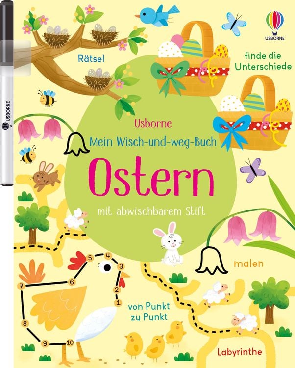 Bild vom Artikel Mein Wisch-und-weg-Buch: Ostern vom Autor Kirsteen Robson
